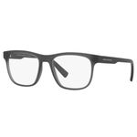 Armação Oculos Grau Armani Exchange Ax3050 8297 53 Cinza Escuro Fosco