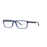Armação Oculos Grau Armani Exchange Ax3060 8295 54 Azul Fosco