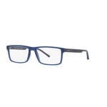 Armação Oculos Grau Armani Exchange Ax3060 8295 54 Azul Fosco