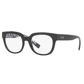 Armação Oculos Grau Armani Exchange Ax3061 8158 - PRETO