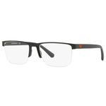 Armação Oculos Grau Emporio Armani Ea1084 3001 55 Preto Fosco