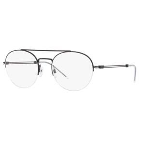 Armação Oculos Grau Emporio Armani Ea1088 3001 53 Preto Fosco - PRETO