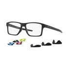 Armação Oculos Grau Oakley Chamfer Squared Ox8143 0154 Preto Fosco