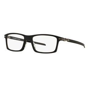 Armação Óculos Grau Oakley Pitchman Carbon Ox8092 0155 Preto Fosco