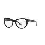 Armação Oculos Grau Ralph Lauren Rl6187 5001 54 Preto Brilho