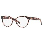 Armação Oculos Grau Ralph Ra7103 1693 52 Rosa Tartaruga