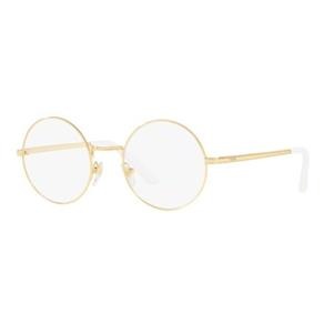 Armação Óculos Grau Vogue Vo4086 280 48 Dourado Branco