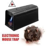 Armadilha do rato eletrônico Ratos Rat Killer Pest Victor Electric Zapper Roedor Preto