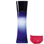 Armani Code Giorgio Armani Eau de Parfum - Perfume Feminino 30ml+Necessaire Pink com Puxador em Fita