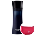 Armani Code Giorgio Armani Eau de Toilette - Perfume Masculino 200ml+Beleza na Web Pink - Nécessaire