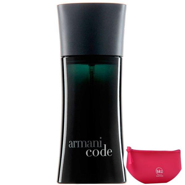Armani Code Giorgio Armani Eau de Toilette - Perfume Masculino 30ml+Beleza na Web Pink - Nécessaire