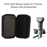 Armazenamento de Viagem EVA Difícil Shaver Caso Conveniente Organizador Durável para Trimmer Shaver e Acessórios