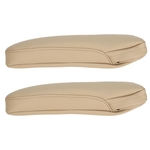 Armrest cover, 2Pcs Sofa upholstery Faux leather Seat Beige Fit armrest cover for Honda Odyssey 2005-2010