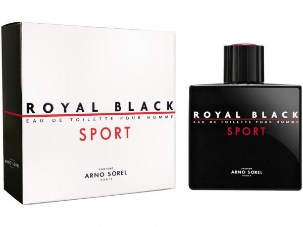 Arno Sorel Royal Black Sport Pour Homme - Perfume Masculino Eau de Toilette 100ml