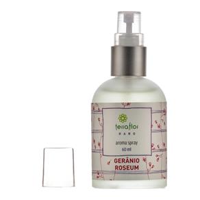 Aroma Spray de Gerânio Roseum para o Corpo e Ambiente Terra Flor