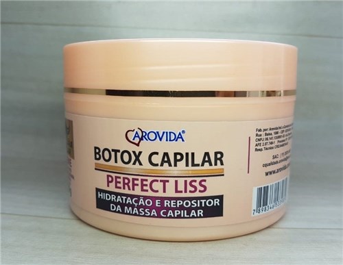 Arovida Máscara de Botox Capilar 300G
