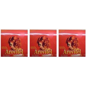Arovitel Arovitel Vitamina a Capsula 50x2ml - Kit com 03