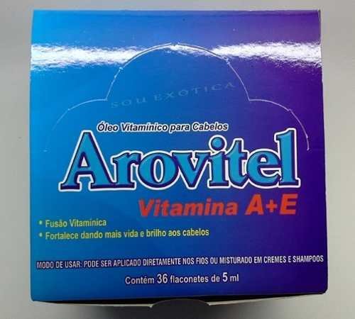 Arovitel Óleo Capilar Vitamina a + e 36x5ml