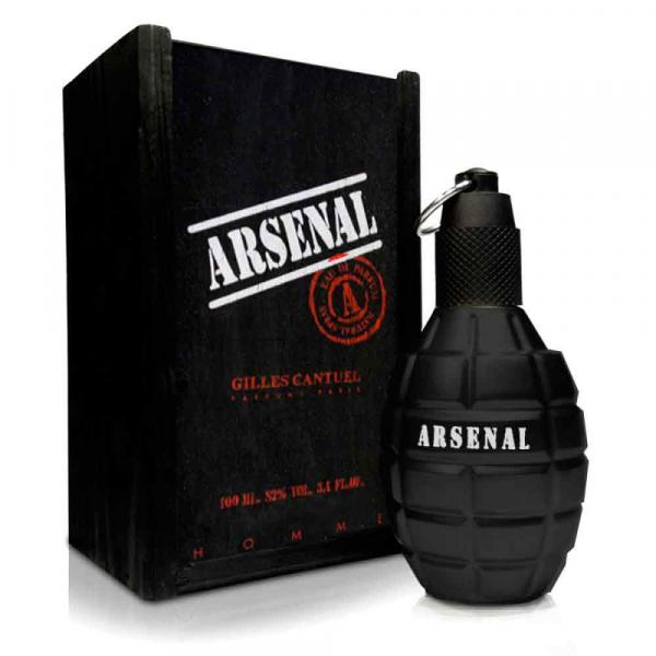 Arsenal Black Gilles Cantuel Eau de Parfum Perfume Masculino 100ml - Gilles Cantuel