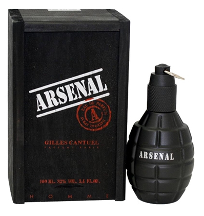 Arsenal Black Masculino Eau de Parfum 100ml - Gilles Cantuel