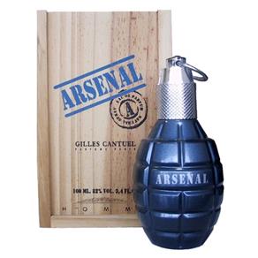 Arsenal Blue Homme Eau de Parfum Gilles Cantuel - Perfume Masculino - 100 Ml