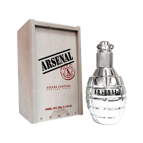 Arsenal Platinium Wood Eau de Parfum Gilles Cantuel 100ml - Perfume Masculino