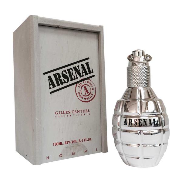 Arsenal Platinium Wood Perfume Masculino - Eau de Parfum - Gilles Cantuel - 100ml