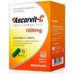 Ascorvit-C Zinco 1000mg c/60 Cápsulas