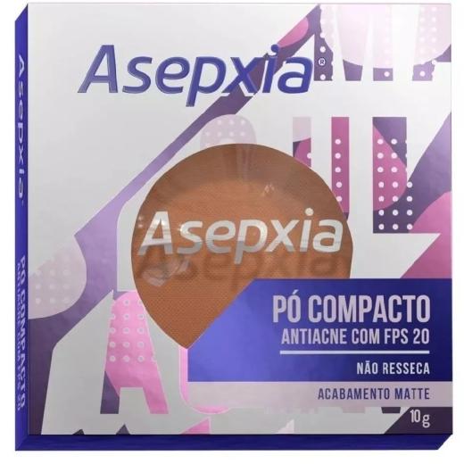 Asepxia Pó Antiacne Marrom Fps20 10g - Genomma