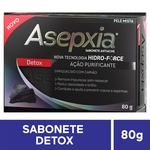 Asepxia Sabonete Antiacne Detox Ação Purificante 80g