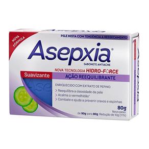 Asepxia Sabonete Antiacne Suavizante Ação Reequilibrante 80g