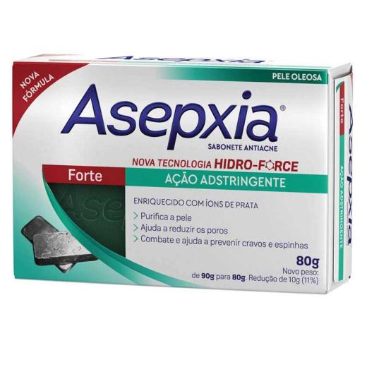 Asepxia Sabonete Barra Formula Forte 85g - Genomma