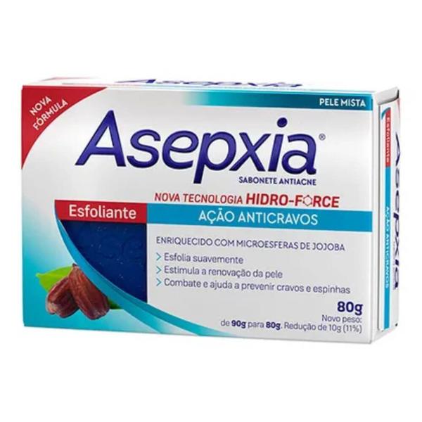 Asépxia Sabonete Esfoliante 80g