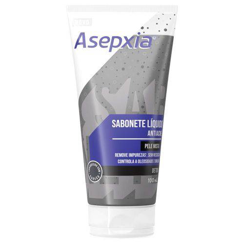 Asepxia Sabonete Líquido Detox 100ml