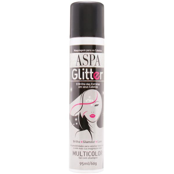 Aspa Glitter Maquiagem para Cabelos 95ml - Multicolor