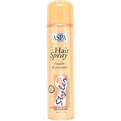 Aspa Hair Spray Fixador de Penteado Styler Super Hold 400 Ml