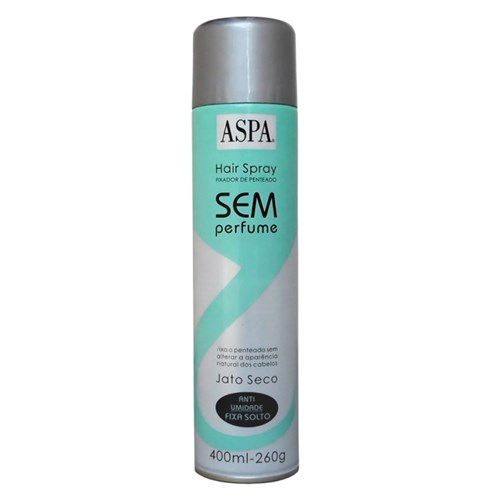 Aspa Spray Sem Perfume Jato Seco - Fixa Solto 400Ml