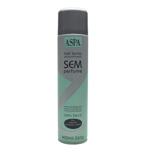 Aspa Spray Sem Perfume Jato Seco - Fixação Forte 400ml