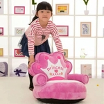 Assento brinquedo de pelúcia assento 65x50cm assento chão sofá tatami de pelúcia novo desenho animado chegada coroa da princesa