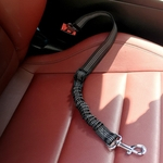 Assento de carro Leash Dog Belt Elastic Reflective Segurança Traction Rope