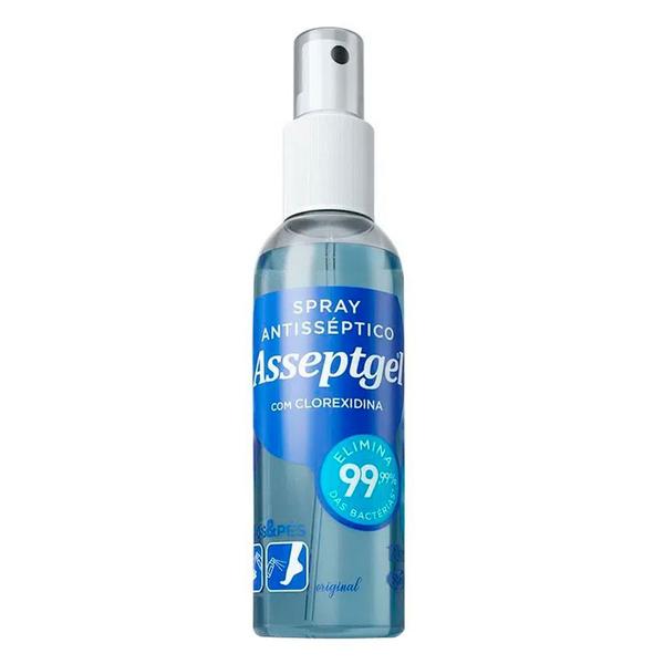 Asseptgel Spray Antisséptico com Clorexidina 120ml