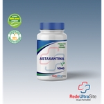Astaxantina 10mg com 30 cápsulas - 100% Vegano