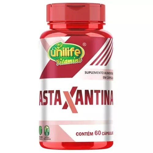 Astaxantina 500Mg 60Caps - Unilife