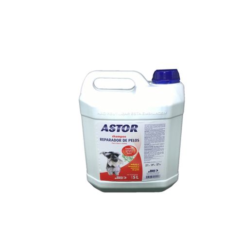 Astor 5 L Shampoo Reparador de Pelos para Cães e Gatos