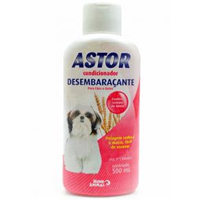 Astor Cães e Gatos Condicionador Desembaraçante Mundo Animal - 500 Ml