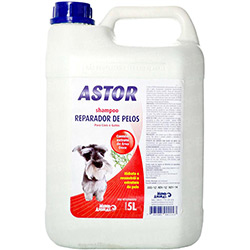 Astor Cães e Gatos Shampoo Reparador de Pelos 5L Mundo Animal