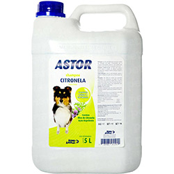 Astor Cães Shampoo Citronela 5L Mundo Animal
