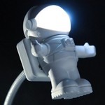 Astronauta noite luzes LED USB Astros Luzes Da Noite Candeeiros de mesa de computador