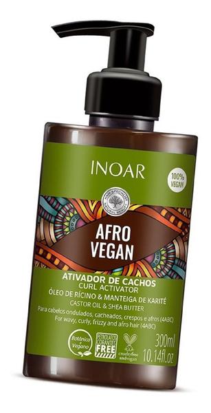 Ativador de Cachos Inoar Afro Vegan 300ml