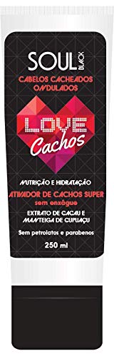 Ativador de Cachos Super Love Cachos Soul Black 250Ml
